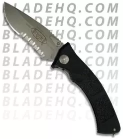 Microtech Amphibian Manual Knife (Bead Blast / SER) 137-26