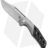 APurvis Blades Primordial Frame Lock Knife Ti/Carbon Fiber (3.25" Stonewash)