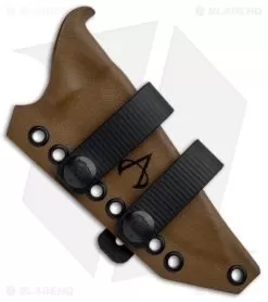 Armatus Carry Benchmade Bushcrafter 162 Architect Sheath - Coyote Brown Kydex