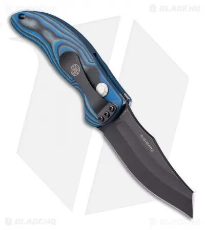 Hogue Knives EX04 Automatic Knife Blue Lava G-Mascus (3.5" Wharncliffe) 34423 2 Hogue Knives EX04 Automatic Knife Blue Lava G-Mascus (3.5" Wharncliffe) 34423 - Image 2