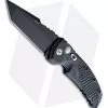 Hogue Knives EX-A01 Automatic Knife Tanto Black G10 (3.5" Black)