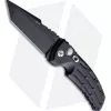 Hogue Knives EX-A01 Automatic Knife Tanto Black Aluminum (3.5" Black)
