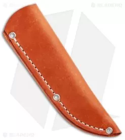 Bark River Adventurer II Fixed Blade Knife Black Canvas Micarta (3.25" Elmax) -Knife Shop Bark River Adventurer II Black Canvas Micarta Elmax BA05143MBC BHQ 96136 jr sheath