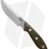 Bark River Adventurer Persian Fixed Blade Green Canvas Micarta (3.3" Satin)