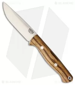 Bark River Gunny Hunter Fixed Blade Knife Bocote Wood (3.75" CPM-3V)