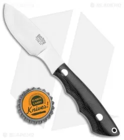 Bark River Mini Canadian Fixed Blade Knife Black Canvas Micarta (2.1" Satin 3V) 7 Bark River Mini Canadian Fixed Blade Knife Black Canvas Micarta (2.1" Satin 3V) -Knife Shop Bark River Mini Canadian Black Canvas Micarta Satin BA03121MBC BHQ 107284 jr bottlecap