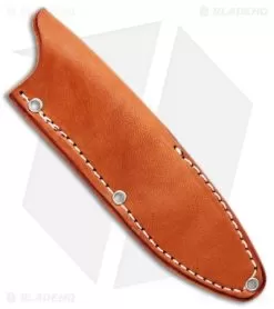 Bark River Mini Kephart Fixed Blade Knife Natural Canvas Micarta (3.63" Satin) -Knife Shop Bark River Mini Kephart Natural Canvas Micarta Satin BA08023MNC BHQ 96271 jr sheath