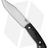 Bark River Ranch Hand Fixed Blade Knife Black Canvas Micarta (5.5" Satin)