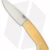Bark River Santos Fixed Blade Knife Antique Ivory Micarta (4.125" Satin)