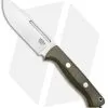 Bark River Squad Leader Fixed Blade Knife Green Micarta (4.6" Satin 3V)