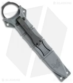 Benchmade 173BKGY Mini SOCP Fixed Blade Knife (2.22" Black) -Knife Shop Benchmade 173BKGY Mini SOCP Black BHQ 118497 jr sheath