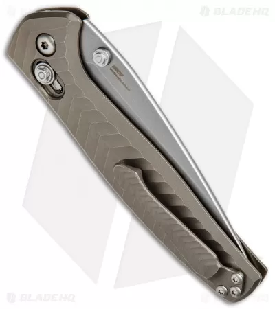 Benchmade 781 Anthem AXIS Lock Folding Knife Bronze Titanium (3.5" Stonewash) 3 Benchmade 781 Anthem AXIS Lock Folding Knife Bronze Titanium (3.5" Stonewash) - Image 3