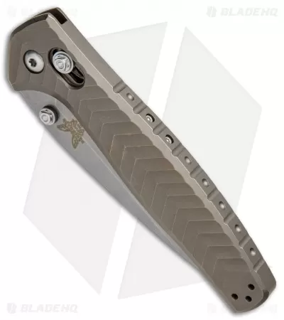 Benchmade 781 Anthem AXIS Lock Folding Knife Bronze Titanium (3.5" Stonewash) 2 Benchmade 781 Anthem AXIS Lock Folding Knife Bronze Titanium (3.5" Stonewash) - Image 2