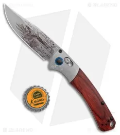 Benchmade Artist Series Mini Crooked River Pheasant AXIS Lock Knife (3.4" SW) -Knife Shop Benchmade ARtist Series Mini Crooked River Knife Ringneck Pheasant BHQ 174399 jr bottlecap