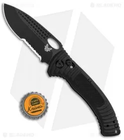 Benchmade Aileron AXIS Lock Knife Black G-10 (3.45" Black Serr) 737SBK -Knife Shop Benchmade Aileron AXIS Lock Black G 10 Black Serr 737SBK BHQ 88739 jr bottlecap