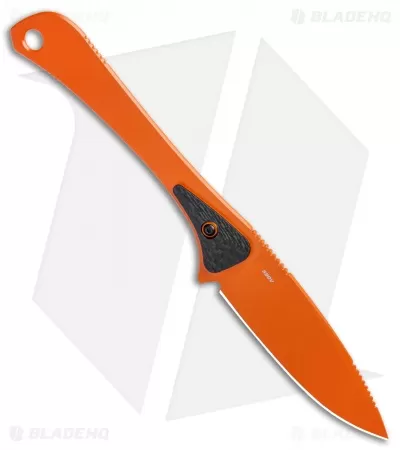 Benchmade Altitude Fixed Blade Knife Orange + Carbon Fiber (3" Orange) 15200ORG 2 Benchmade Altitude Fixed Blade Knife Orange + Carbon Fiber (3" Orange) 15200ORG - Image 2