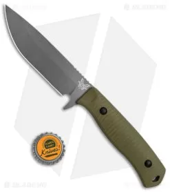 Benchmade Anonimus Fixed Blade Knife OD Green G-10 (5" Gray) 539GY 7 Benchmade Anonimus Fixed Blade Knife OD Green G-10 (5" Gray) 539GY -Knife Shop Benchmade Anonimus Fixed Blade OD Green G 10 Gray BHQ 137233 jr bottlecap