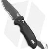Benchmade Triage Automatic Knife Black (3.35" Black Serr) 9160SBK