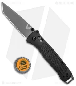 Benchmade Bailout AXIS Lock Knife Black Grivory (3.38" Gray) 537GY -Knife Shop Benchmade Bailout AXIS Lock Black Grivory Gray 537GY BHQ 96360 jr bottlecap