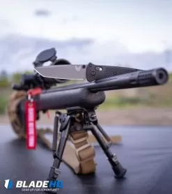 Benchmade Bailout AXIS Lock Knife Black Grivory (3.38" Gray) 537GY -Knife Shop Benchmade Bailout AXIS Lock Knife Black Grivory Gray 537GY BHQ 96360 kp pew truck web