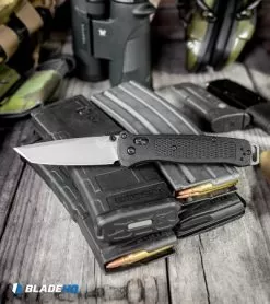 Benchmade Bailout AXIS Lock Knife Black Grivory (3.38" Gray) 537GY -Knife Shop Benchmade Bailout AXIS Lock Knife Black Grivory Gray 537GY BHQ 96360 kp tactical web