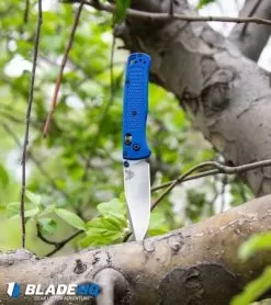 Benchmade Bugout AXIS Lock Pocket Knife Blue (3.24" Satin) 535 -Knife Shop Benchmade Bugout AXIS Lock Knife Blue Satin 535 BHQ 74149 kp tree web
