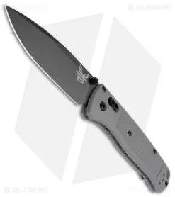 Benchmade Bugout AXIS Lock Knife Storm Gray Grivory (3.24" Black) 535BK-08