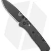 Flytanium Carbon Fiber Scales + Benchmade Mini Bugout Knife (2.8" Black)