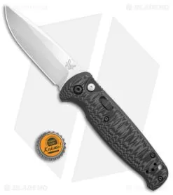 Benchmade CLA Compact Lite Auto Knife Green/Black G-10 (3.4" Satin) 4300-1 -Knife Shop Benchmade CLA Compact Lite Auto Knife Green Black G 10 3in Satin BHQ 33664 td size