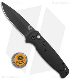Benchmade CLA Drop Point Automatic Knife Black G-10 (3.4" Black) 4300BK 7 Benchmade CLA Drop Point Automatic Knife Black G-10 (3.4" Black) 4300BK -Knife Shop Benchmade CLA DP Auto black G 10 Black 4300BK BHQ 27082 jr bottlecap
