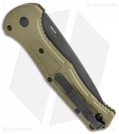 Benchmade Claymore Automatic Knife OD Green Grivory (3.6" Black) 9070BK-1 3 Benchmade Claymore Automatic Knife OD Green Grivory (3.6" Black) 9070BK-1 - Image 3