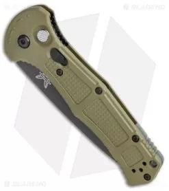 Knife Shop -Knife Shop Benchmade Claymore Auto OD Green Grivory Black 9070BK 1 BHQ 137240 jr spine