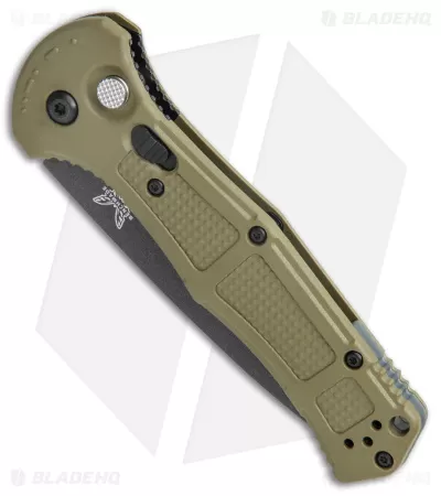 Benchmade Claymore Automatic Knife OD Green Grivory (3.6" Black) 9070BK-1 2 Benchmade Claymore Automatic Knife OD Green Grivory (3.6" Black) 9070BK-1 - Image 2