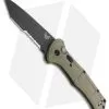 Benchmade Claymore Tanto Automatic Knife OD Green (3.6" Black Serr) 9071SBK-1