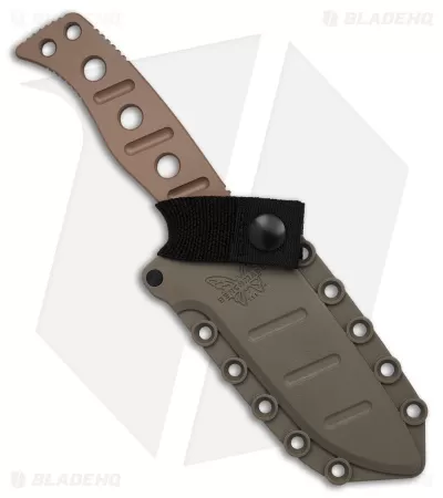 Benchmade Fixed Adamas Fixed Blade Knife Olive Paracord (4.2" FE) 375FE-1 3 Benchmade Fixed Adamas Fixed Blade Knife Olive Paracord (4.2" FE) 375FE-1 - Image 3