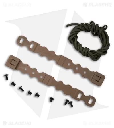 Benchmade Fixed Adamas Fixed Blade Knife Olive Paracord (4.2" FE) 375FE-1 4 Benchmade Fixed Adamas Fixed Blade Knife Olive Paracord (4.2" FE) 375FE-1 - Image 4