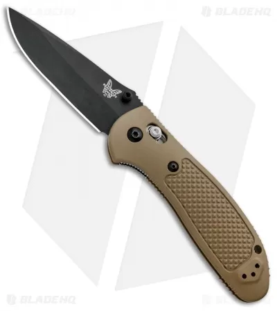 Benchmade Griptilian AXIS Lock Knife Sand (3.45" Black) 551BKSN-154CM 1 Benchmade Griptilian AXIS Lock Knife Sand (3.45" Black) 551BKSN-154CM
