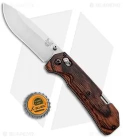 Benchmade Grizzly Creek Folder AXIS Lock Knife W/ Hook (3.5" Satin) 15060-2 8 Benchmade Grizzly Creek Folder AXIS Lock Knife W/ Hook (3.5" Satin) 15060-2 -Knife Shop Benchmade Grizzly Creek Folder Wood AXIS Lock Gut Hook 15060 2 BHQ 21346 jr bottlecap