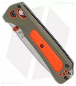 Benchmade Grizzly Ridge AXIS Lock Knife (3.5" Stonewash) 15061 -Knife Shop Benchmade Grizzly Ridge SW BHQ 78769 er spine