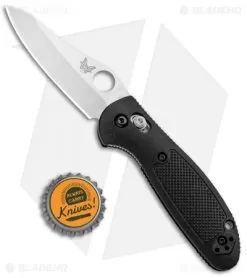 Benchmade Mini Griptilian Axis Lock Knife Black (2.91" Satin S30V) 555 -Knife Shop Benchmade Mini Griptilian Axis Lock 555 PLN BHQ 1154 jr bottlecap