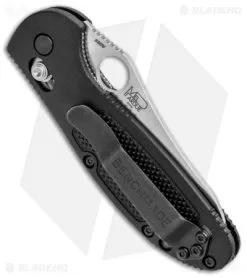 Benchmade Mini Griptilian Axis Lock Knife Black (2.91" Satin S30V) 555 -Knife Shop Benchmade Mini Griptilian Axis Lock 555 PLN BHQ 1154 jr side