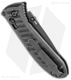 Benchmade Mini Presidio II AXIS Lock Knife Black CF-Eliteâ¢ (3.2" Black) 575BK-1 -Knife Shop Benchmade Mini Presido II AXIS Lock CF Elite Black 575BK 1 BHQ 104901 jr side