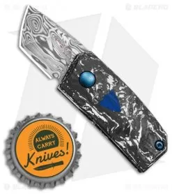 Benchmade Oeser Gold Class Tengu Tool Arctic Storm Fat CF (1.1" Dama) -Knife Shop Benchmade Oeser Tengu Tool White Black 1in Damasteel Multi Tool 602 211 BHQ 138208 td size