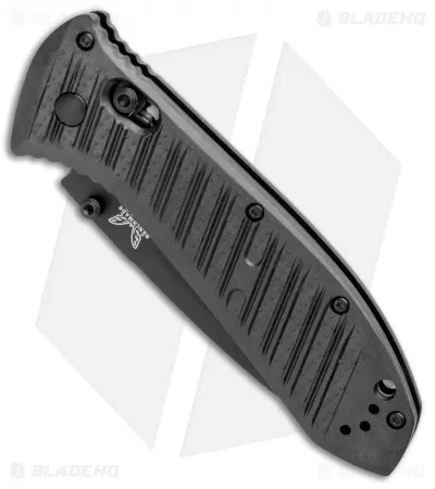 Benchmade Presidio II AXIS Lock Knife Black CF-Elite (3.72" Black Serr) 570SBK-1 2 Benchmade Presidio II AXIS Lock Knife Black CF-Elite (3.72" Black Serr) 570SBK-1 - Image 2