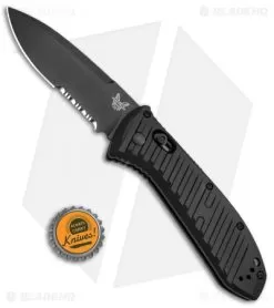 Benchmade 5700SBK Auto Presidio II Automatic Knife (3.7" Black Serr) -Knife Shop Benchmade Presidio II AXIS Black Serr Auto 5700SBK BHQ 51642 jr bottlecap 2