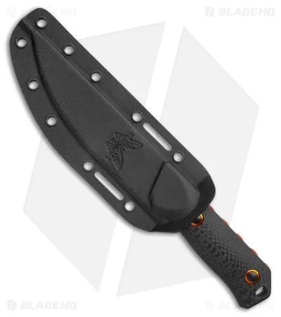 Benchmade Raghorn Hunting Fixed Blade Knife Carbon Fiber (4" Orange) 15600OR 4 Benchmade Raghorn Hunting Fixed Blade Knife Carbon Fiber (4" Orange) 15600OR - Image 4