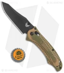 Benchmade Rift 950BK-1802 Limited Edition Knife OD/ Tan G-10 (3.67" Black) -Knife Shop Benchmade Rift 950BK 1802 Limited Edition OD Tan G 10 BHQ 121753 jr bottlecap