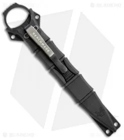 Benchmade SOCP Dagger Knife W/ Trainer Blade (3.22" Black) 176BK-Combo -Knife Shop Benchmade SOCP Dagger Trainer Blade Black 176BK COMBO BHQ 10140 jr sheath