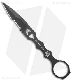 Benchmade SOCP Knife W/ Trainer Blade 178SBK-COMBO Black Sheath (3.22" Serr) 12 Benchmade SOCP Knife W/ Trainer Blade 178SBK-COMBO Black Sheath (3.22" Serr) -Knife Shop Benchmade SOCP Knife Trainer Black Sheath Serr 178SBK COMBO BHQ 19609 jr knife