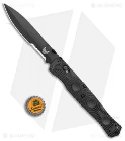 Benchmade SOCP Tactical Folder AXIS Lock Knife CF-Elite (4.5" Black) 391SBK -Knife Shop Benchmade SOCP Tactical Folder AXIS Lock CF Elite Black 391SBK BHQ 104893 jr bottlecap
